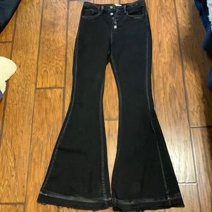 Nature denim black distressed jeans excellent condition